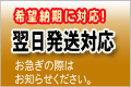 翌日発送