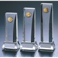 CMV-307 クリスタル楯 社内表彰・企業表彰・周年記念・コンテスト用に高級感あるガラス製記念品・クリスタル楯