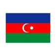 画像1: アゼルバイジャン国旗：翌日発送可、世界の国旗掲揚、壁掛け、タペストリーに外国旗販売 (1)