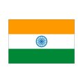 インド国旗：翌日発送可、世界の国旗掲揚、壁掛け、タペストリーに外国旗販売