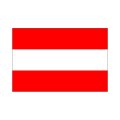 オーストリア国旗：翌日発送可、世界の国旗掲揚、壁掛け、タペストリーに外国旗販売