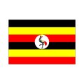 ウガンダ国旗：翌日発送可、世界の国旗掲揚、壁掛け、タペストリーに外国旗販売