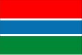 ガンビア国旗：翌日発送可、世界の国旗掲揚、壁掛け、タペストリーに外国旗販売