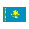 カザフスタン国旗：翌日発送可、世界の国旗掲揚、壁掛け、タペストリーに外国旗販売