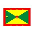 グレナダ国旗：翌日発送可、世界の国旗掲揚、壁掛け、タペストリーに外国旗販売