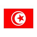 チュニジア国旗：翌日発送可、世界の国旗掲揚、壁掛け、タペストリーに外国旗販売
