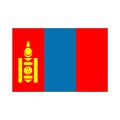 モンゴル国旗：翌日発送可、世界の国旗掲揚、壁掛け、タペストリーに外国旗販売