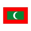 モルディブ国旗：翌日発送可、世界の国旗掲揚、壁掛け、タペストリーに外国旗販売