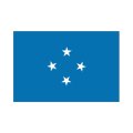 ミクロネシア国旗：翌日発送可、世界の国旗掲揚、壁掛け、タペストリーに外国旗販売