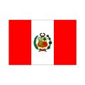 ペルー国旗：翌日発送可、世界の国旗掲揚、壁掛け、タペストリーに外国旗販売
