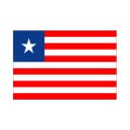 リベリア国旗：翌日発送可、世界の国旗掲揚、壁掛け、タペストリーに外国旗販売