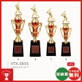 VTX3856：サッカー・野球・バスケットボール・剣道・テニスなどに各種大会に使用していただけるレリーフ交換式トロフィー