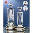 画像1: BW-2011　クリスタルブロンズ 　高級感あるガラス製　クリスタルトロフィー (1)