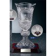 画像1: EW-1007　クリスタルカップ　 社内表彰・企業表彰・永年勤続表彰・大会用に。高級感あるボヘミアンクリスタルガラス製カップ (1)