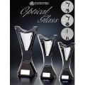 EW-1012　クリスタルカップ　 社内表彰・企業表彰・永年勤続表彰・大会用に。高級感あるガラス製トロフィー・クリスタルトロフィー