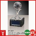 BT-3597 ゴルフ用クリスタル ゴルフコンペの記念品、景品には、ガラス製の高級なゴルフ用のクリスタルトロフィー