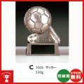 B6095C　卒業記念・少年サッカー・サッカー大会オススメのサッカー用ブロンズトロフィー