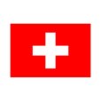 画像1: 卓上旗　スイス (1)