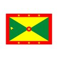 画像1: 卓上旗　グレナダ (1)