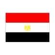 画像1: 卓上旗　エジプト (1)