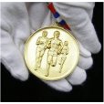 画像4: KMメダル-A型 φ60mmメダル　Ａ型ケース入り　蝶リボン付き ：大会の記念に１個から販売、金メダル・銀メダル・銅メダル優勝メダル