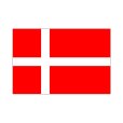 画像1: 卓上旗　デンマーク (1)