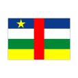 画像1: 卓上旗　中央アフリカ (1)