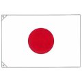 国旗:日本国旗（天竺地）官公庁や学校等で掲揚するサイズ。木綿生地の一般的なタイプの日章旗（日の丸）