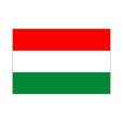 画像1: 卓上旗　ハンガリー (1)