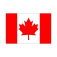 画像1: 卓上旗　カナダ (1)