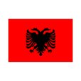 画像1: 卓上旗　アルバニア (1)