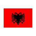 卓上旗　アルバニア