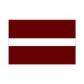 卓上旗　ラトビア