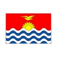 画像1: 卓上旗　キリバス (1)