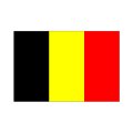 卓上旗　ベルギー