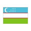 卓上旗　ウズベキスタン