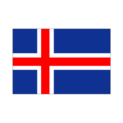画像1: アイスランド国旗：翌日発送可、世界の国旗掲揚、壁掛け、タペストリーに外国旗販売