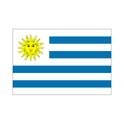 ウルグアイ国旗画像1