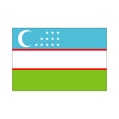 ウズベキスタン国旗画像1
