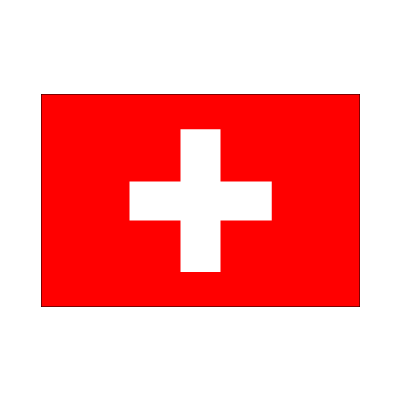 スイス国旗 翌日発送可 世界の国旗掲揚 壁掛け タペストリーに外国旗販売 赤井トロフィー