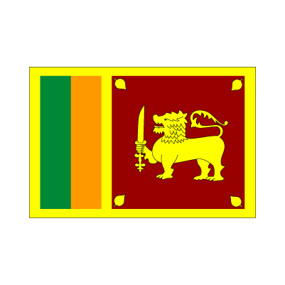 スリランカ国旗 翌日発送可 世界の国旗掲揚 壁掛け タペストリーに外国旗販売 赤井トロフィー