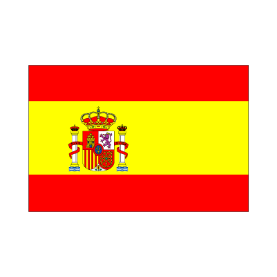 スペイン 紋入 国旗 翌日発送可 世界の国旗掲揚 壁掛け タペストリーに外国旗販売 赤井トロフィー