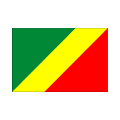 コンゴ共和国国旗 翌日発送可 世界の国旗掲揚 壁掛け タペストリーに外国旗販売 赤井トロフィー