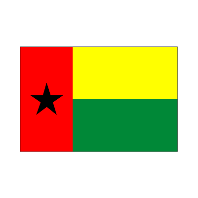 ギニアビサウ国旗 翌日発送可 世界の国旗掲揚 壁掛け タペストリーに外国旗販売 赤井トロフィー
