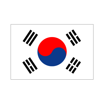 大韓民国国旗 翌日発送可 世界の国旗掲揚 壁掛け タペストリーに外国旗販売 赤井トロフィー