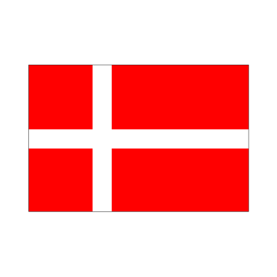 卓上旗　デンマーク