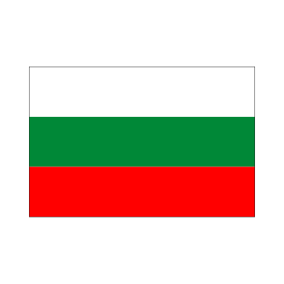 卓上旗　ブルガリア