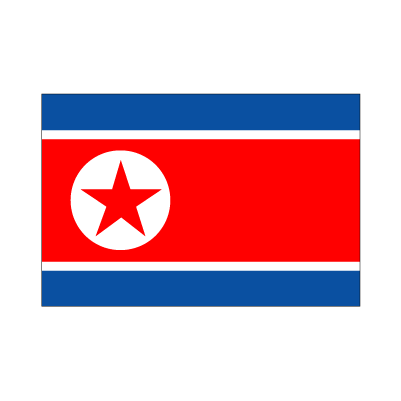 画像1: 卓上旗　北朝鮮
