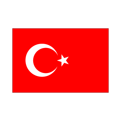 トルコ国旗 翌日発送可 世界の国旗掲揚 壁掛け タペストリーに外国旗販売 赤井トロフィー