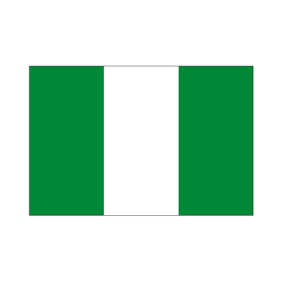 画像1: 卓上旗　ナイジェリア